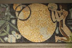 mosaic in Didube Exhibition Park