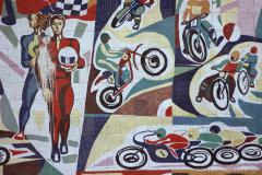 mosaic near Rustavi International Motopark
